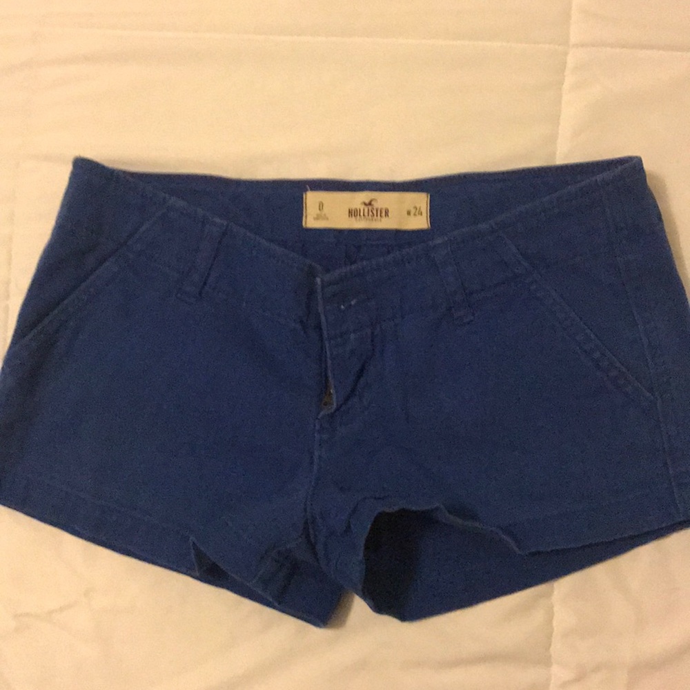 Dark blue khaki shorts